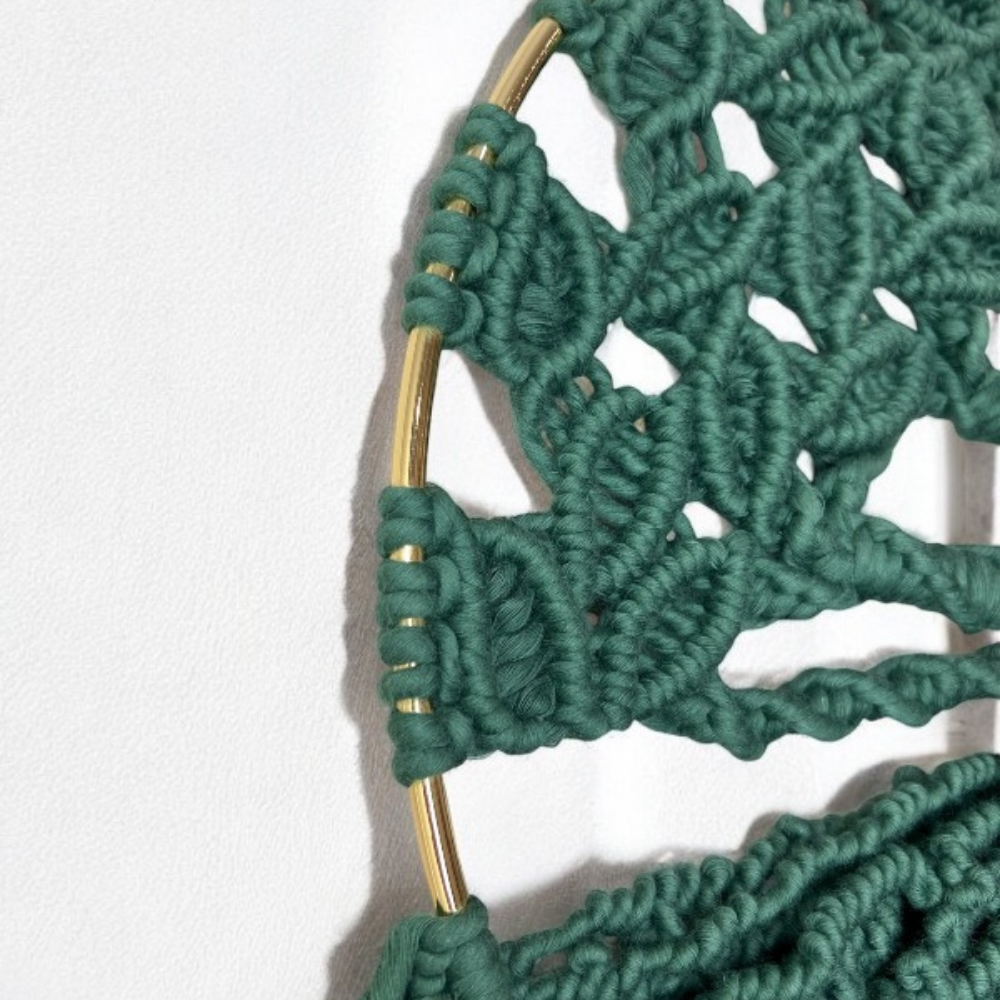 Tree Of Life Dream Catcher Macrame Wall Hanging