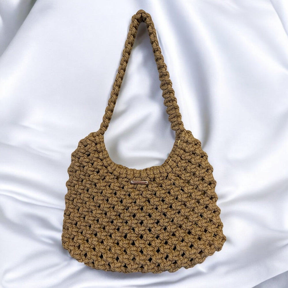 Olive Green Half Moon Bag