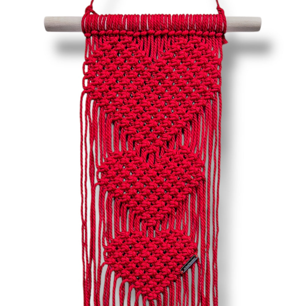 Heart Design Decorative Macrame Wall Hanging