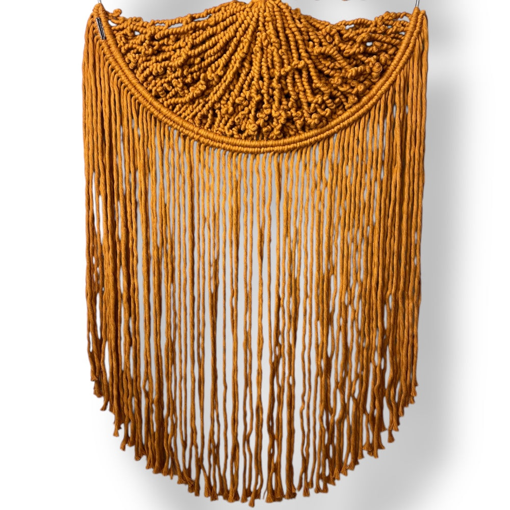 Sweet Cinnamon Tree Of Life Dream Catcher Macrame Wall Hanging