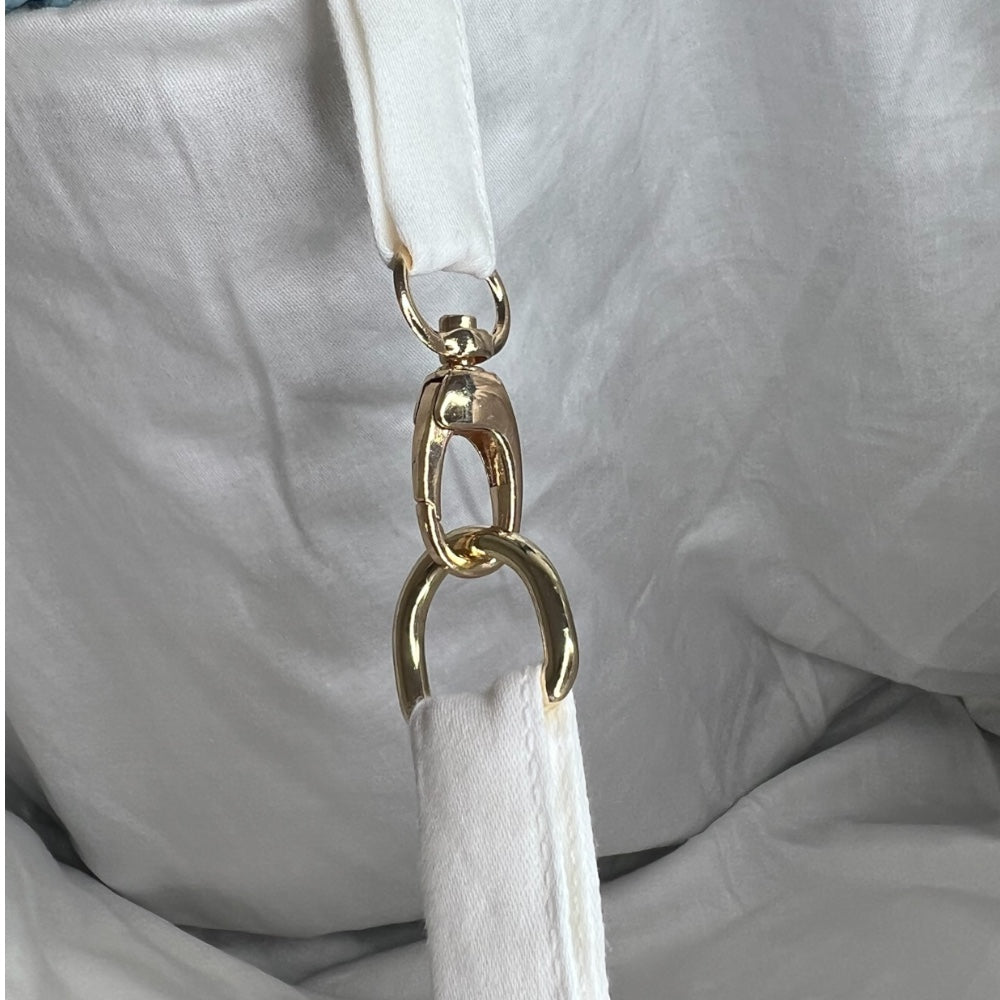 Blue Jüliet Crochet Tote Bag