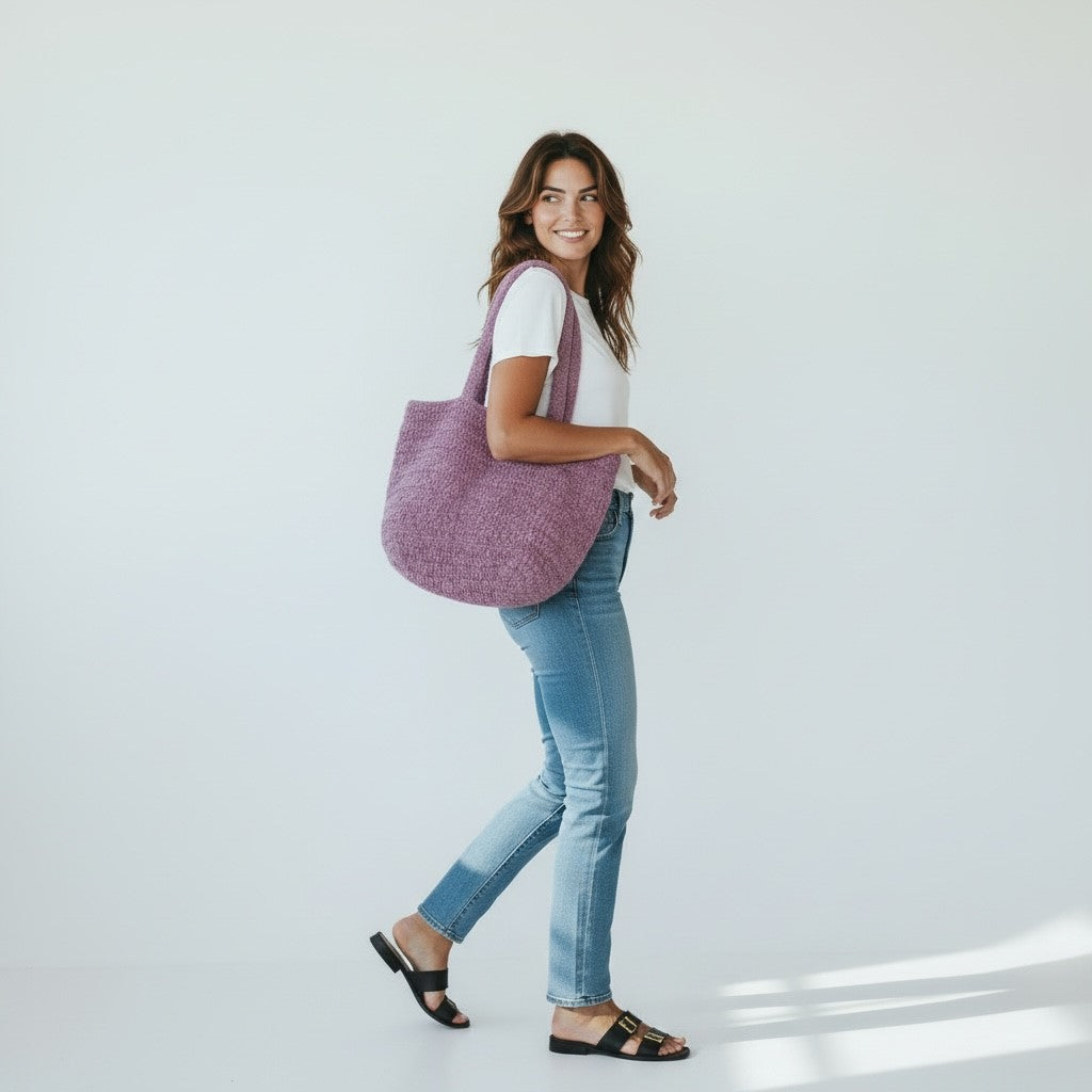 Jüliet Dusty Mauve Tote Bag