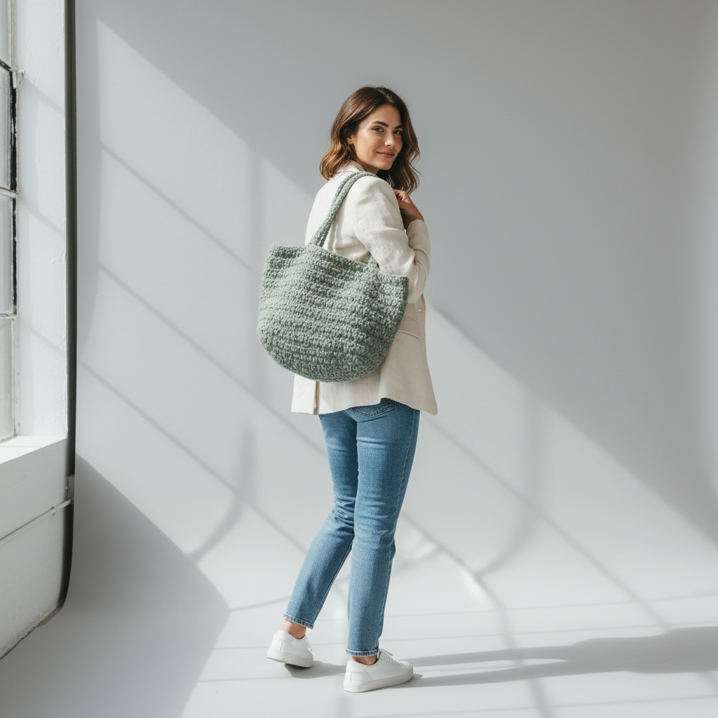 Jüliet Sage Green Tote Bag